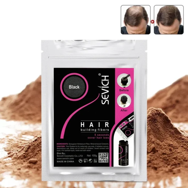 10colors Cosmetic Styling Keratin Powders Building Hair Fibers - Image 5