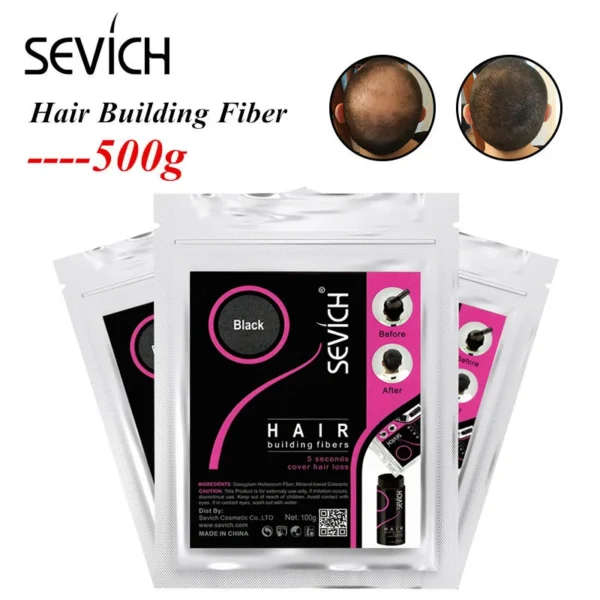 10colors Cosmetic Styling Keratin Powders Building Hair Fibers