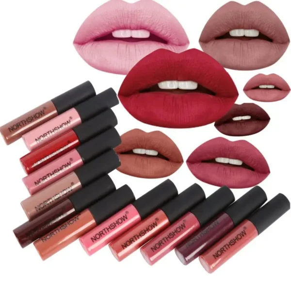 11 Colors Lip Glaze Matte Non-stick Gloss Liquid