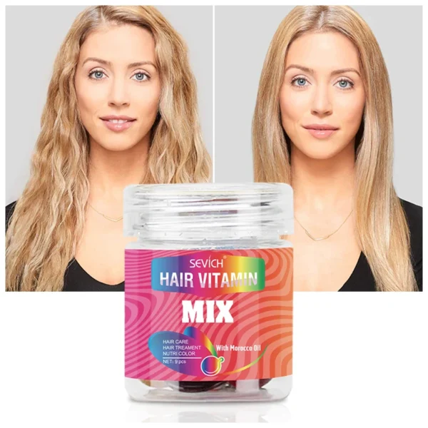 12 Colors Hair Vitamin Capsules Keratin Complex - Image 3