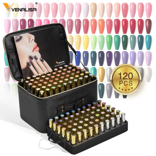 120pcs*12ml Venalisa Gel Polish Set Vernish Color