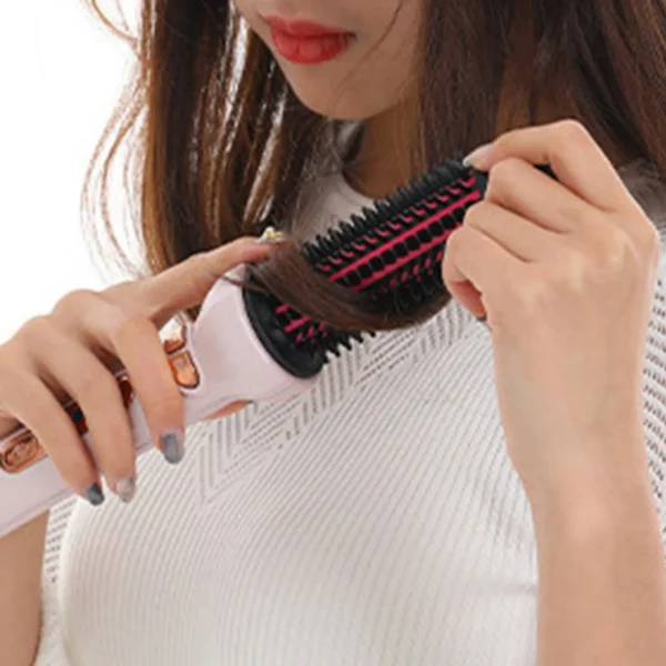 2 In 1 Hair Dryer Brush Automatic Rotating Roller - Image 2