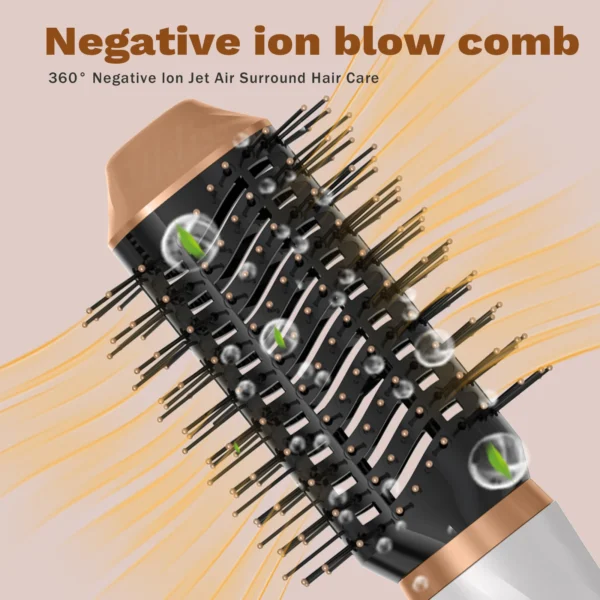 5 in1 Hot Air Comb Set Electric Hair Dryer - Image 4