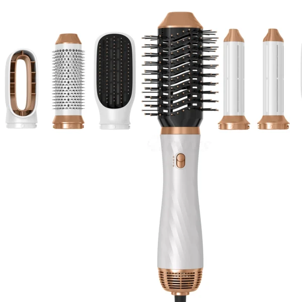 5 in1 Hot Air Comb Set Electric Hair Dryer