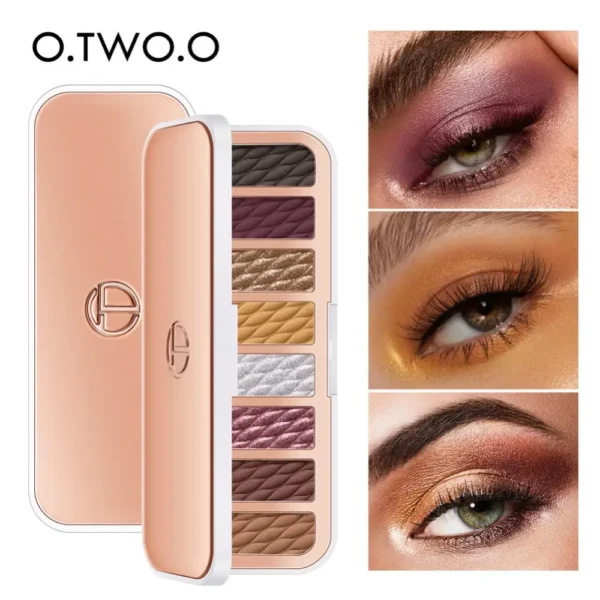 8 Colors Pearlescent Matte Eyeshadow