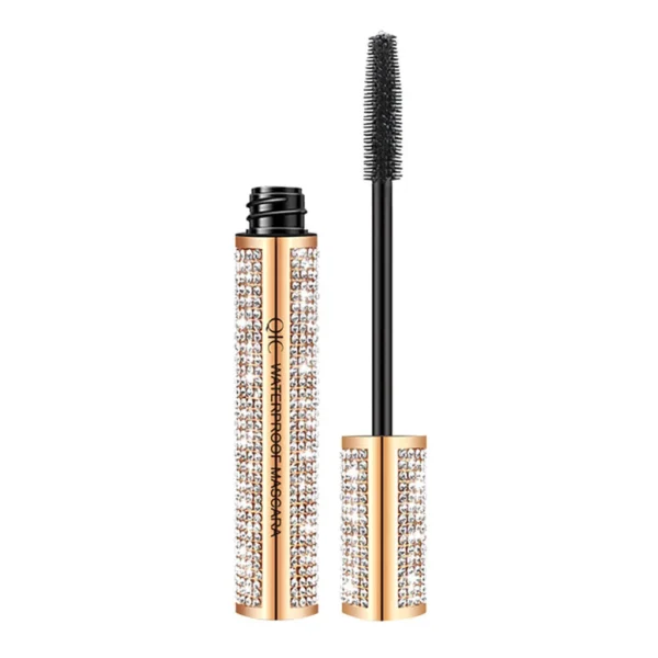 Black Waterproof Makeup Eyelash Long Curling Mascara - Image 2