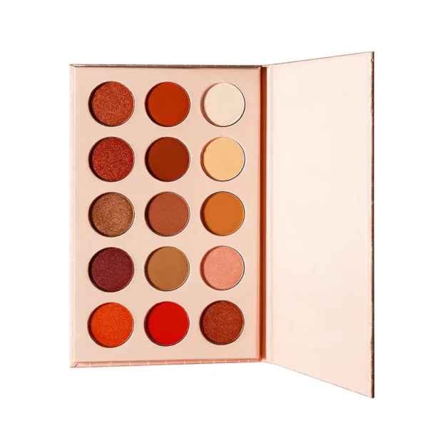 DE'LANCI New Nude Blush Eyeshadow Palette Matte - Image 2