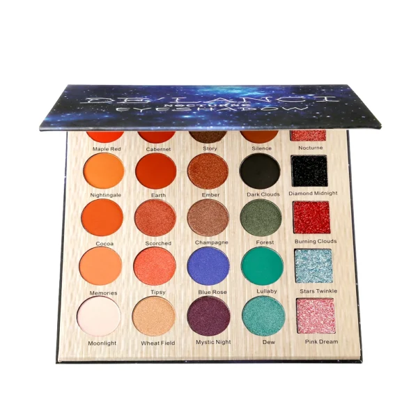 DE'LANCI Nocturne Eyeshadow Pallete Professional 25 Colors - Image 5