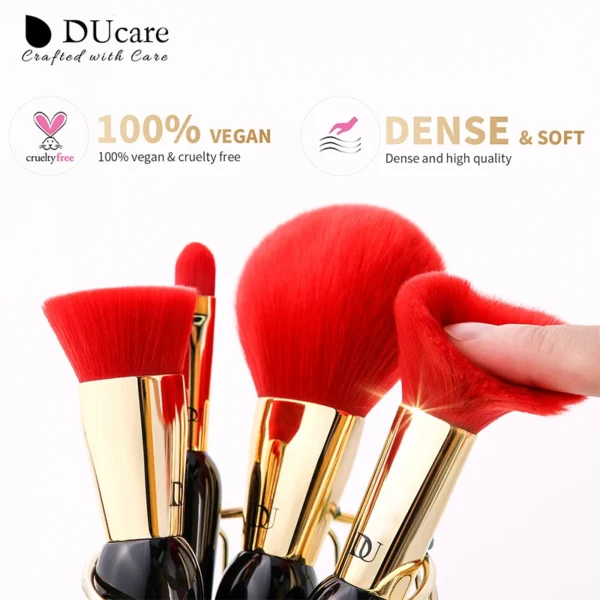 DUcare Makeup Brushes 12Pcs The Queen Seris - Image 5