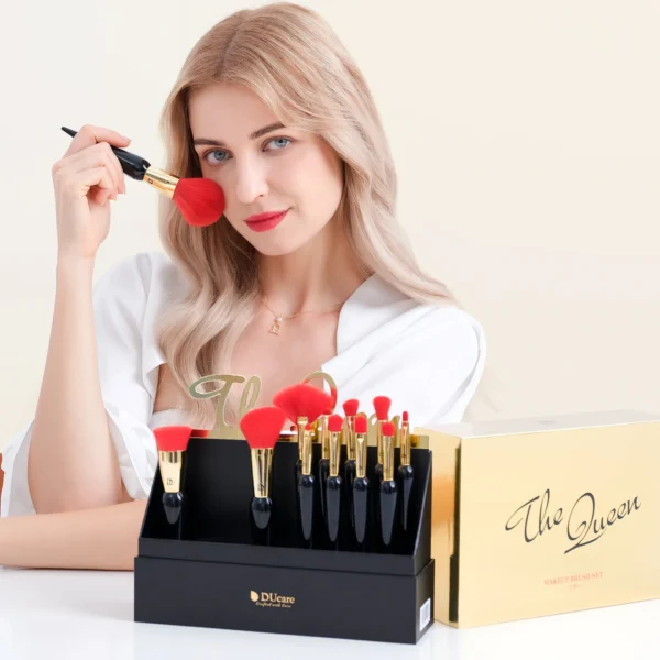 DUcare Makeup Brushes 12Pcs The Queen Seris