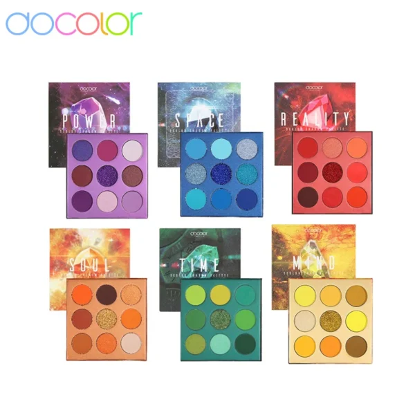 Docolor Gemstone Eye Shadow Pallete 54 Colors