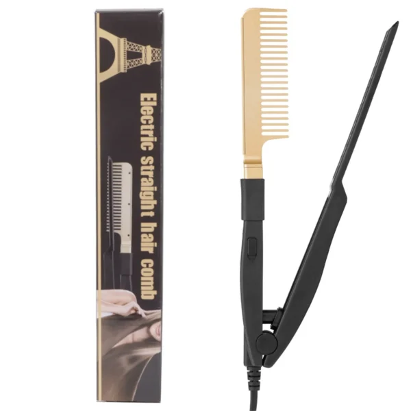 Dry And Wet Multi Functional Curly Hair Straightener - Image 2