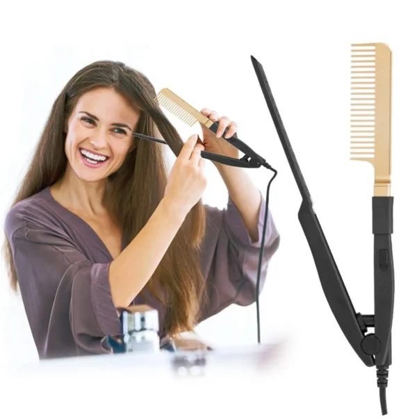 Dry And Wet Multi Functional Curly Hair Straightener