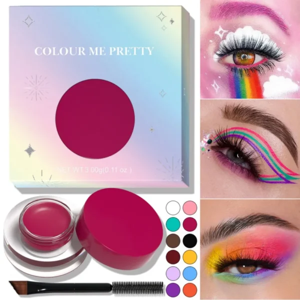 Eyeshadow Cream Waterproof Matte Eye Shadow Eyeliner Face Paint