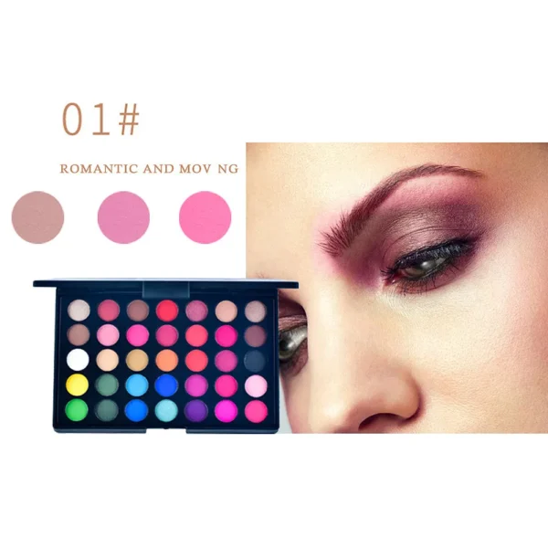 Eyeshadow Palette 35Colors Eyeshadow Shimmer Matte - Image 4