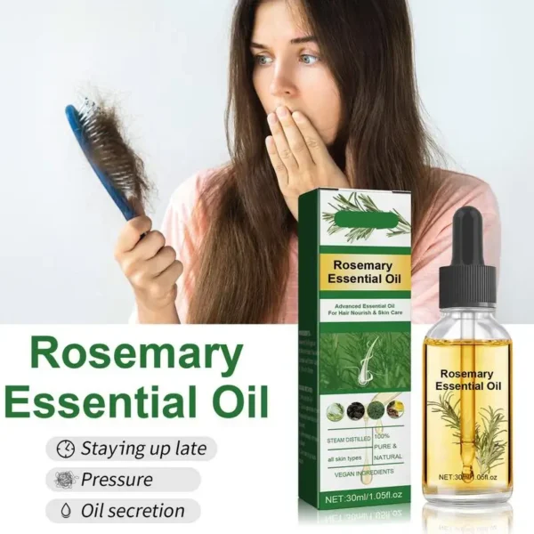 Hair Growth Oil Rosemary Essential Oil - Image 4