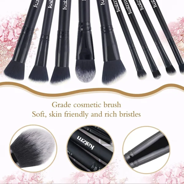 Kaizm Makeup Brushes Set 15Pcs Professional - Image 3