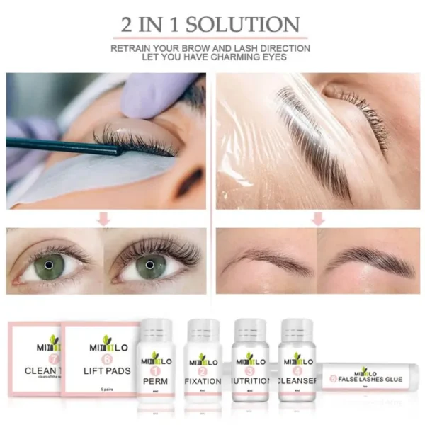 Lash Lift Kit Lifiting Eyelash Enhancer Brow Lamination - Image 5