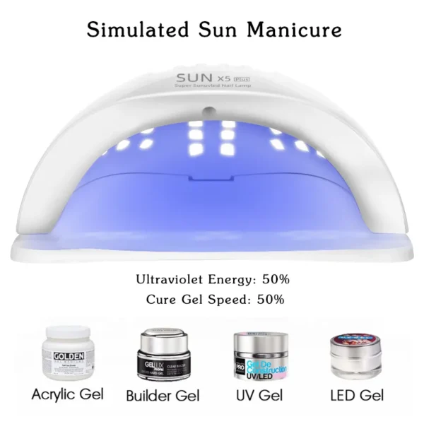 Nail Dryer LED Nail Lamp UV Lamp - Image 6