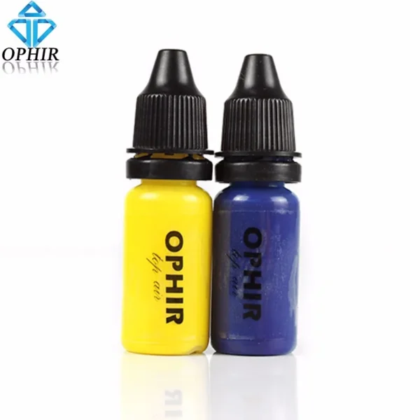 OPHIR 10 Bottles Airbrush Makeup Inks Set - Image 3