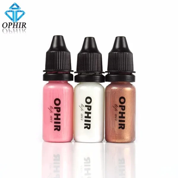 OPHIR 10 Bottles Airbrush Makeup Inks Set - Image 6