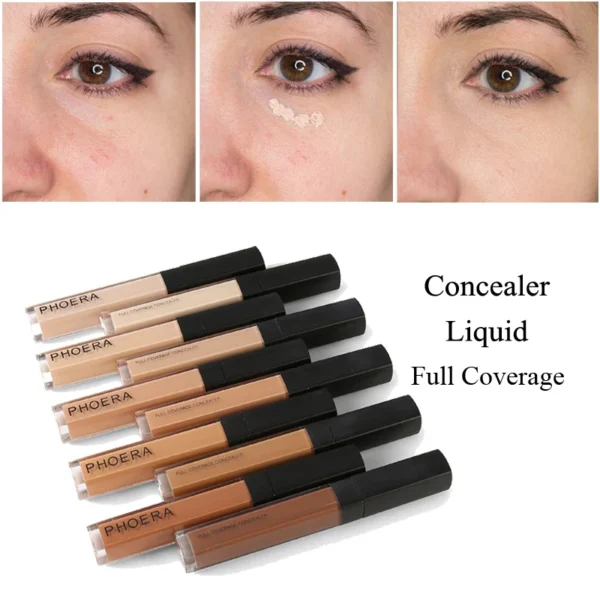 PHOERA 10 Levels Liquid Concealer Smooth Makeup - Image 4