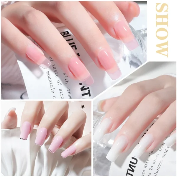 Poly Nail Gel Set 8/6/4 PCS - Image 5