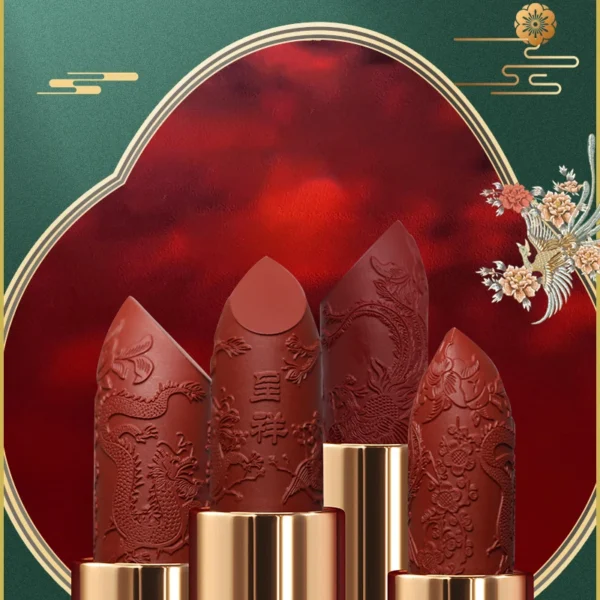 Set of Waterproof Lipstick Classical Lip Stick Matte Velvet - Image 4