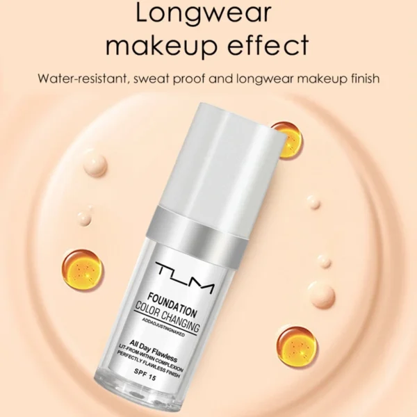 TLM TUM Liquid Foundation Cream Professional - Image 4